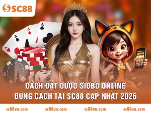Cách đặt cược Sicbo Online đúng cách tại SC88 cập nhật 2026
